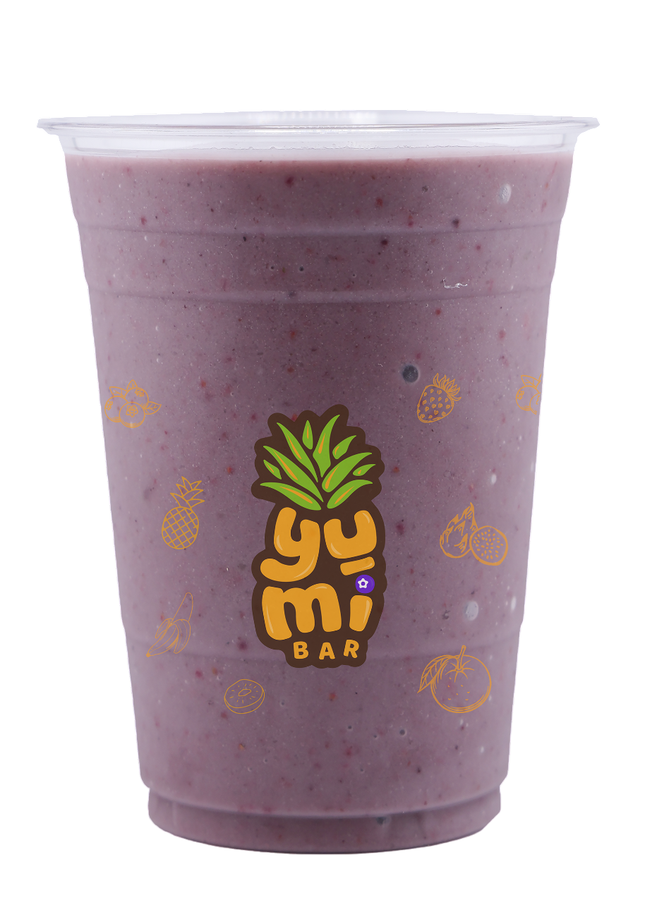 Acai smoothie in a cup